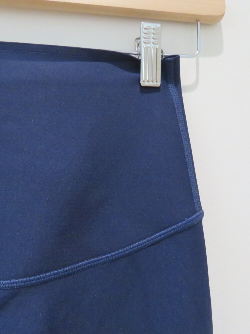 FANKA Body Sculpt Side Pocket Leggings Navy Small Athleisure Workout Gym Shaping - Picture 5 of 14